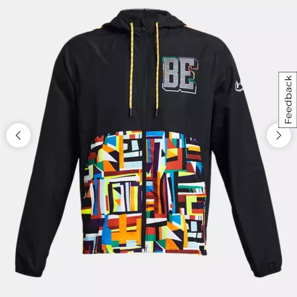 Men's UA Legacy Black History Month Windbreaker size M - Picture 4 of 6